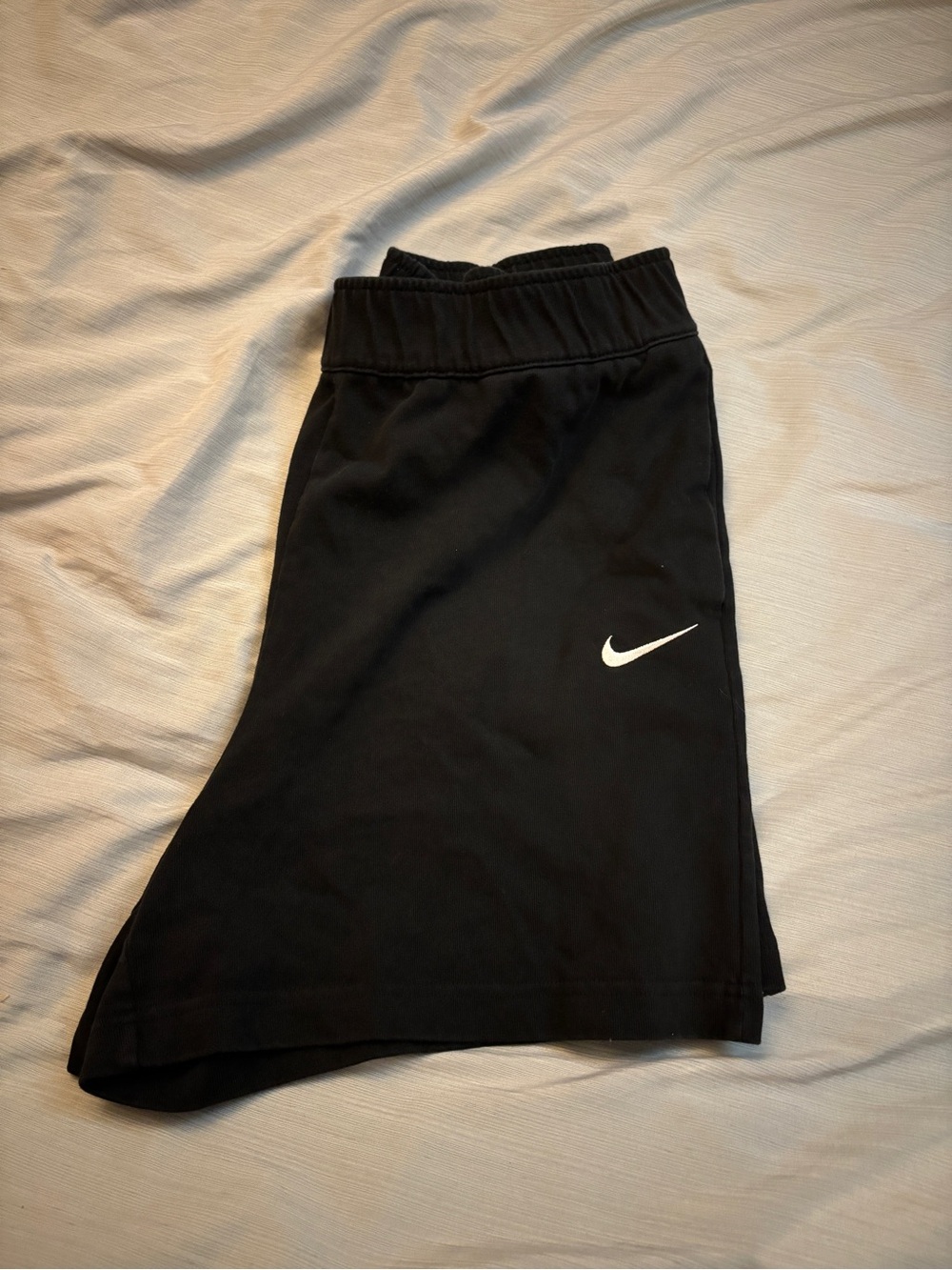Nike Black Women's Athletic Skort with White Swoosh